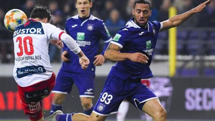 Jupiler Pro League - Anderlecht en Kortrijk komen niet tot scoren in povere pot voetbal