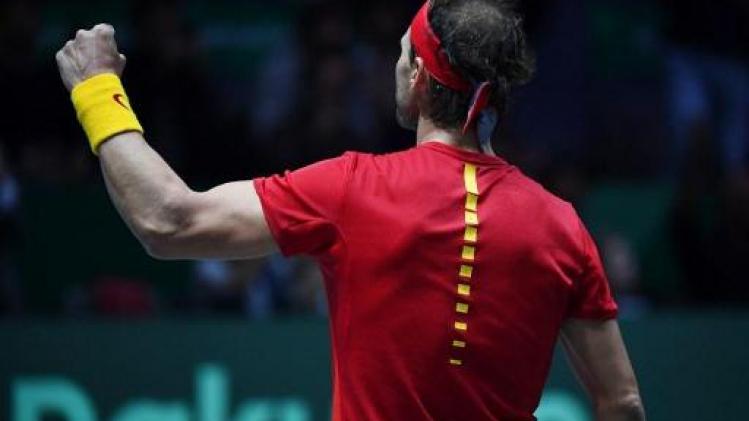 Davis Cup - Bautista Agut en Nadal schenken Spanje zesde Davis Cup