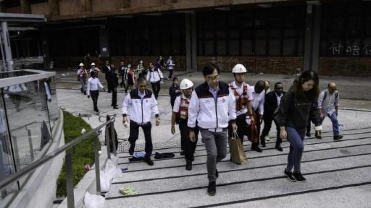 Bezetting van polytechnische universiteit Hongkong is voorbij