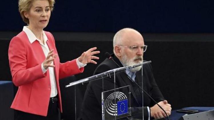 Europees Parlement verleent steun aan Commissie-von der Leyen