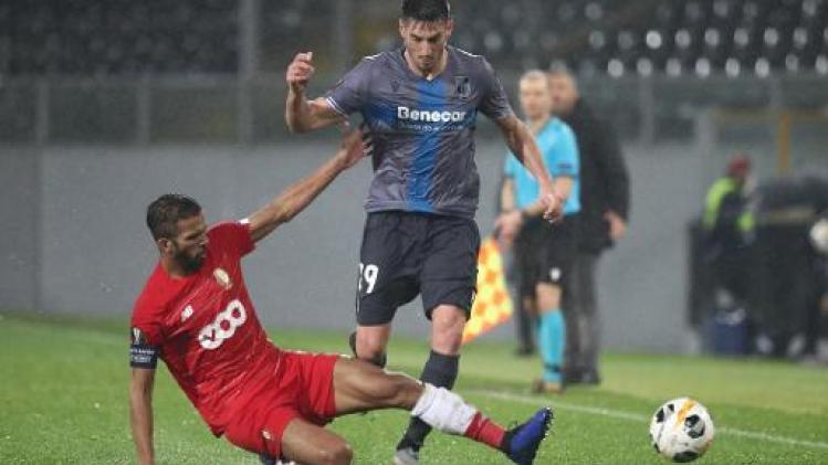 Europa League - Standard doet slechte zaak met gelijkspel bij Vitoria Guimaraes