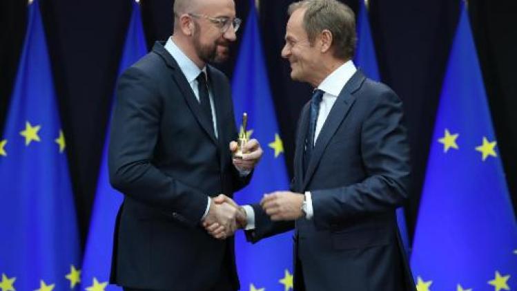 Michel neemt voorzitterschap Europese Raad in handen