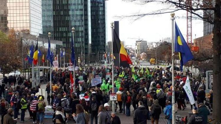 Klimaatbetogers trekken door Brussel voor vierde wereldwijde klimaatstaking