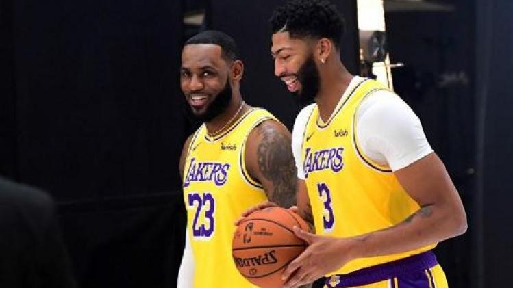 NBA - Anthony Davis en LeBron James leiden LA Lakers naar tiende zege op rij