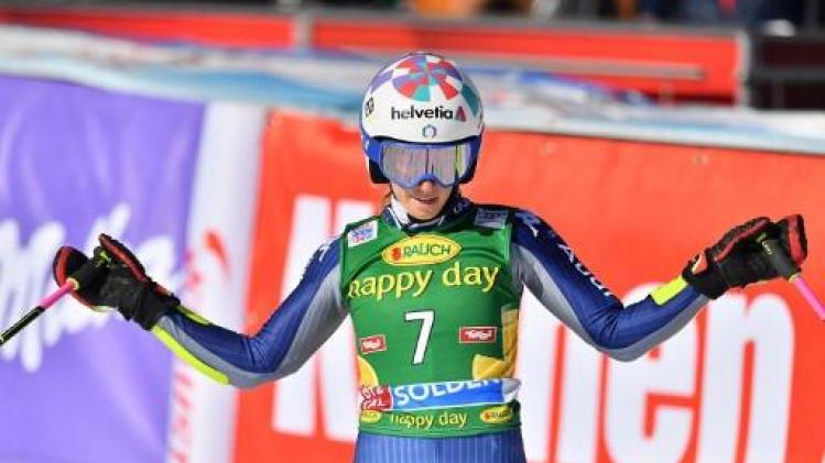 WB alpijnse ski - Italiaanse Marta Bassino heeft eerste wereldbekersucces beet
