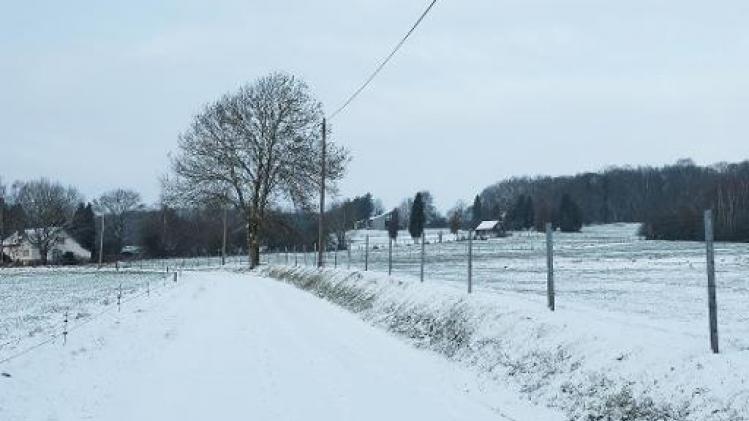 Sneeuw in de Ardennen