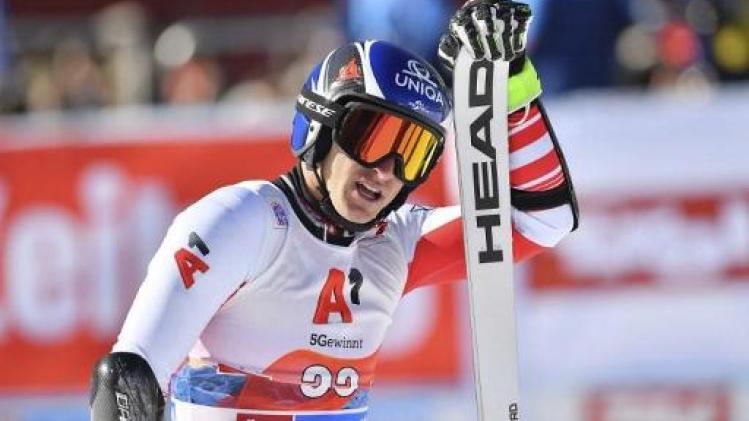 WB alpijnse ski - Matthias Mayer wint super-G in Lake Louise