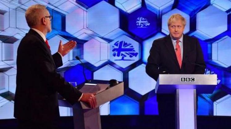 Britse verkiezingen - Corbyn verhoogt in televisiedebat druk op Johnson