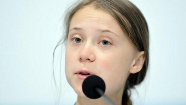Thunberg: kinderen die nu getroffen worden door klimaatverandering moeten gehoord worden