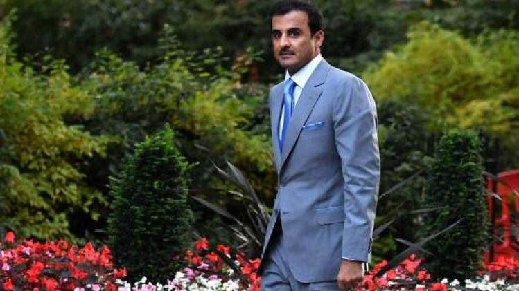 Emir van Qatar stuurt ziijn eerste minister naar Top van de Golfstaten