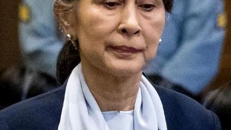 Aung San Suu Kyi ontkent in Den Haag "genocidaire intenties"