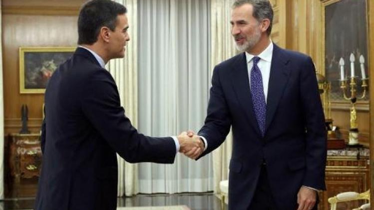 Spaans aftredend premier Sanchez mag nieuwe regering vormen