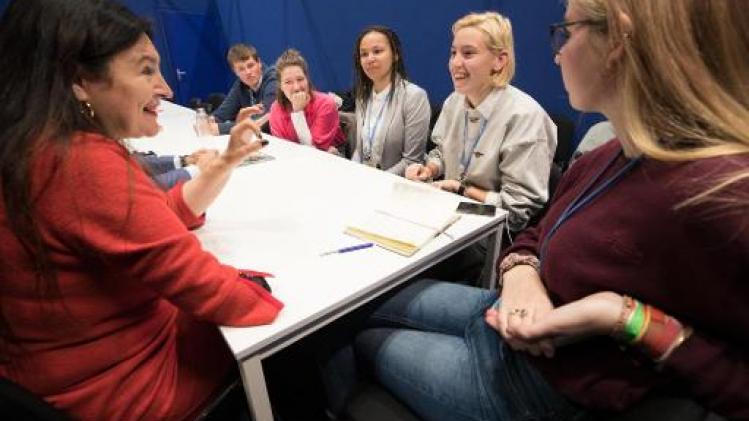 Jonge Belgen laten hun stem horen in Madrid