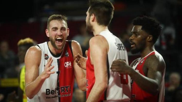 FIBA Europe Cup - Spirou Charleroi geeft in het slot zege weg tegen Deense Bakken Bears