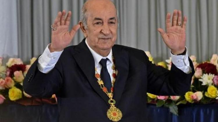 Tebboune ingezworen als president van Algerije