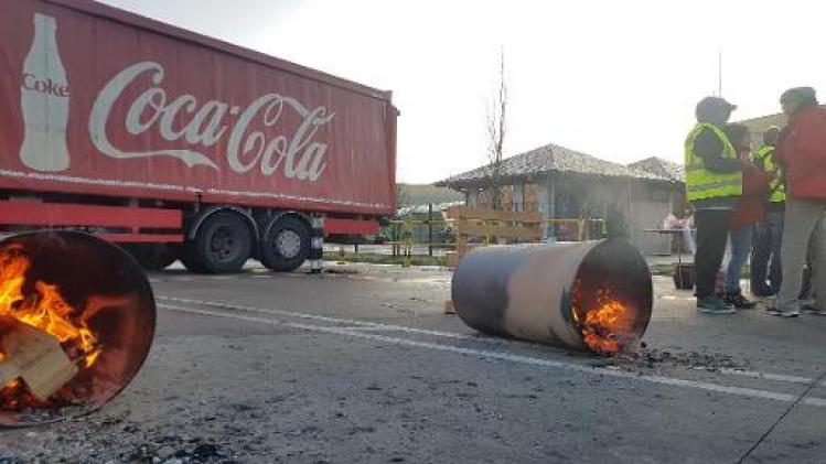 Blokkade distributiecentra blijft duren