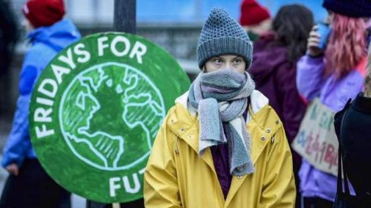 Greta Thunberg protesteert na vierenhalve maand weer in Zweden