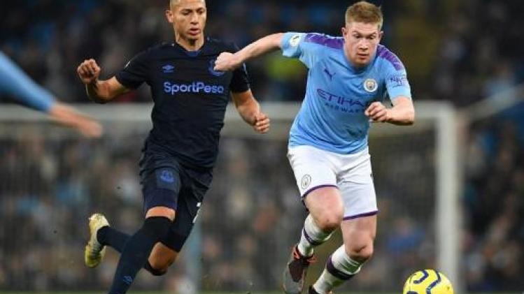 Belgen in het buitenland - City wint zonder overschot van Everton