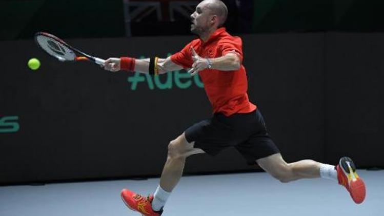 ATP Cup - Darcis opent met zege tegen Cozbinov