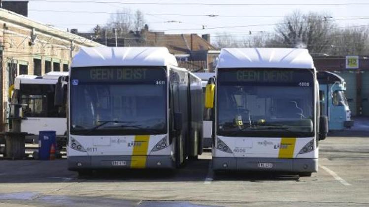 Opnieuw geen bussen en trams in Gent na 20 uur