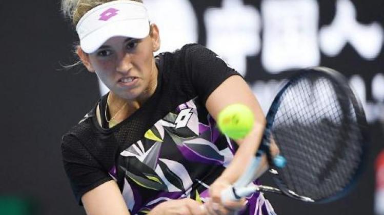 WTA Shenzhen - Elise Mertens start seizoen met zege tegen Tsurenko