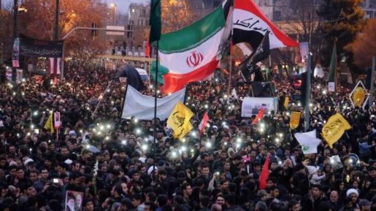 Conflict VS-Iran - Herdenkingsceremonie voor Soleimani in Teheran afgelast door grote toeloop in Mashhad