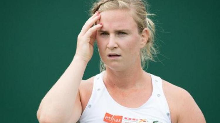 WTA Auckland - Ysaline Bonaventure legt de duimen tegen Cornet