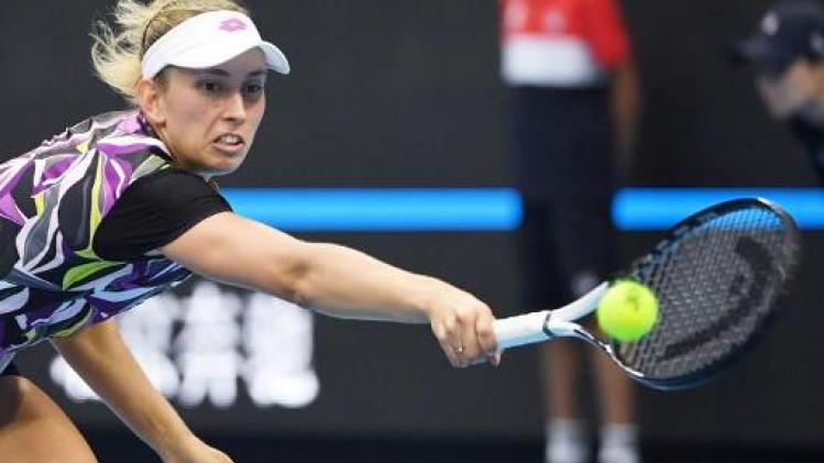 Elise Mertens stoot door naar kwartfinales in Shenzhen