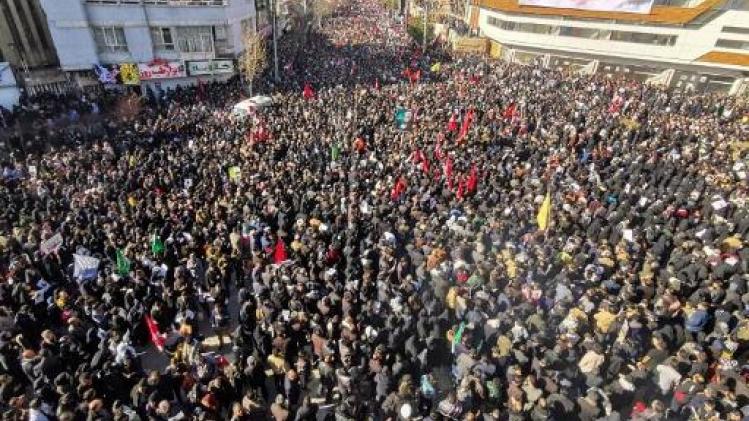 Update: zeker 40 doden bij paniek tijdens rouwstoet voor Soleimani