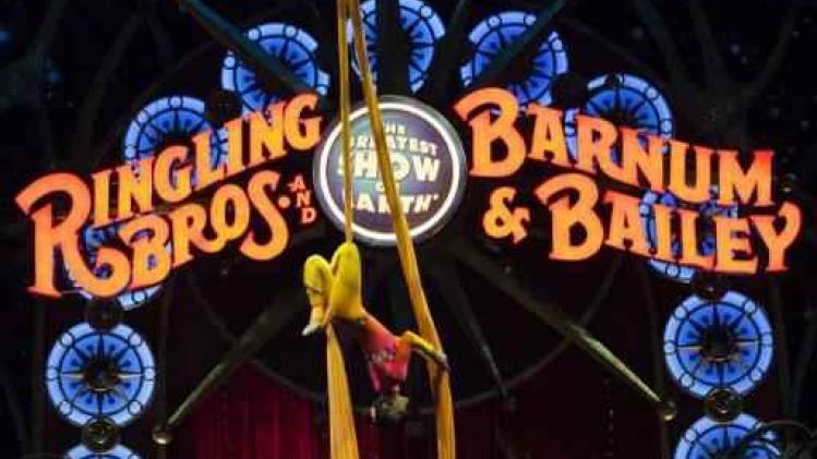 Circus Ringling Brothers geeft zijn legendarische olifantenshow op