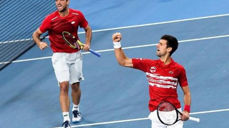 Servië pakt eindzege ATP Cup na winst in afsluitend dubbelspel