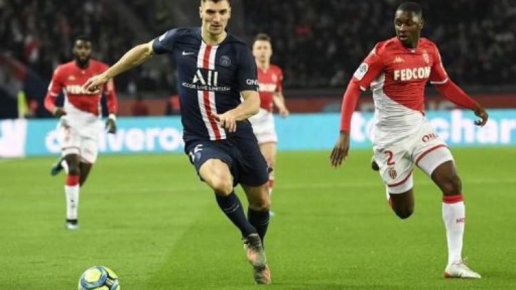 Belgen in het buitenland - Monaco houdt PSG en Meunier in bedwang