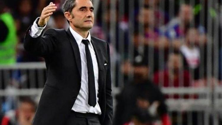 Crisisvergadering in Barcelona over lot van coach Valverde
