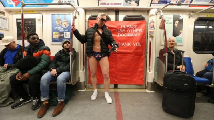 IN BEELD. No Pants Subway opnieuw een schot in de roos