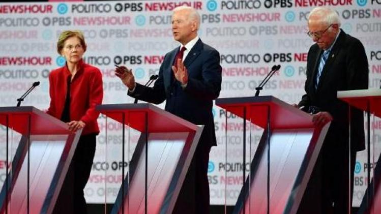 Vete tussen Sanders en Warren verder aangewakkerd tijdens laatste debat