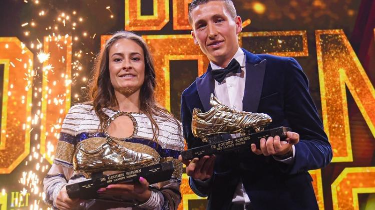 Hans Vanaken en Tessa Wullaert volgen zichzelf op als Gouden Schoen