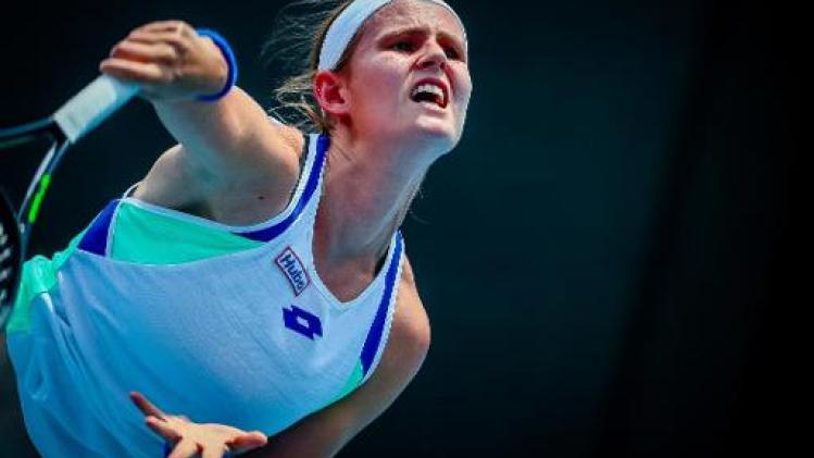 Australian Open - Greet Minnen plaatst zich voor tweede kwalificatieronde