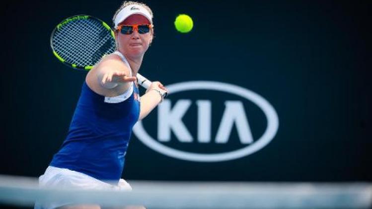 Ysaline Bonaventure strandt in tweede voorronde Australian Open