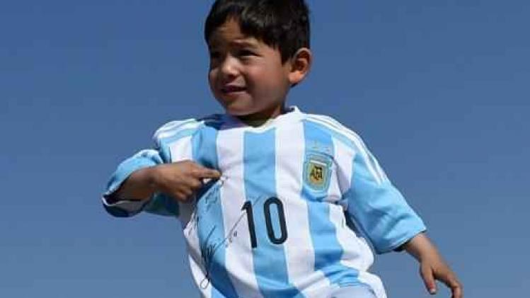 Jonge Afghaanse Messi-fan gevlucht na bedreigingen