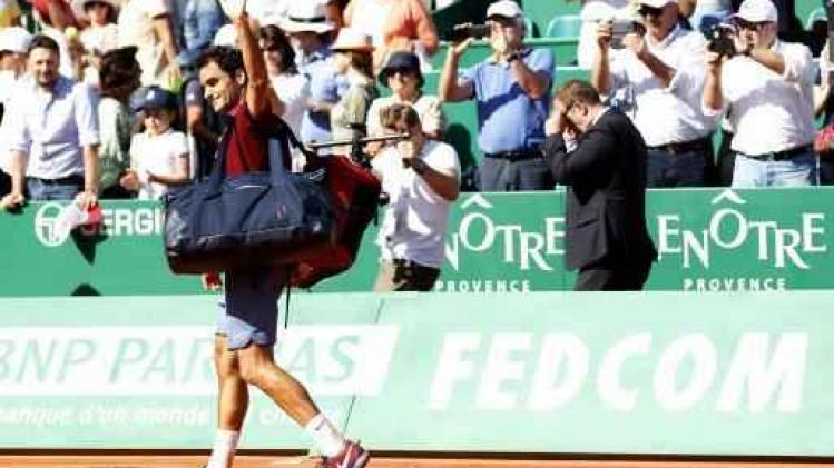 Roger Federer geeft forfait met rugblessure
