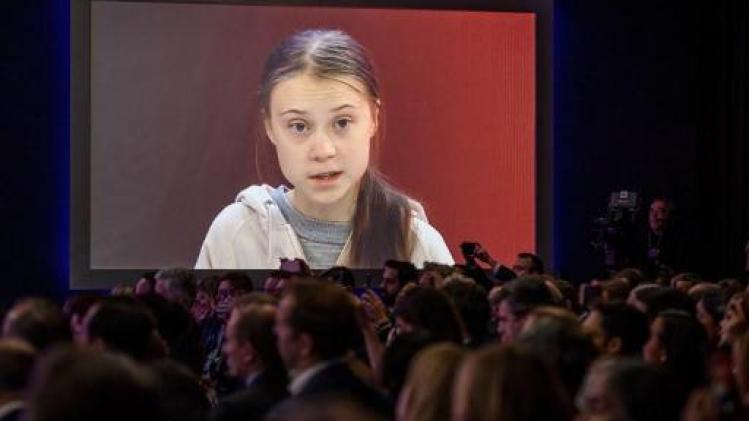 Greta Thunberg en andere jonge klimaatactivisten eisen meer inspraak in Davos
