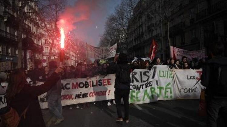Duizenden opnieuw op straat in Frankrijk tegen pensioenhervorming