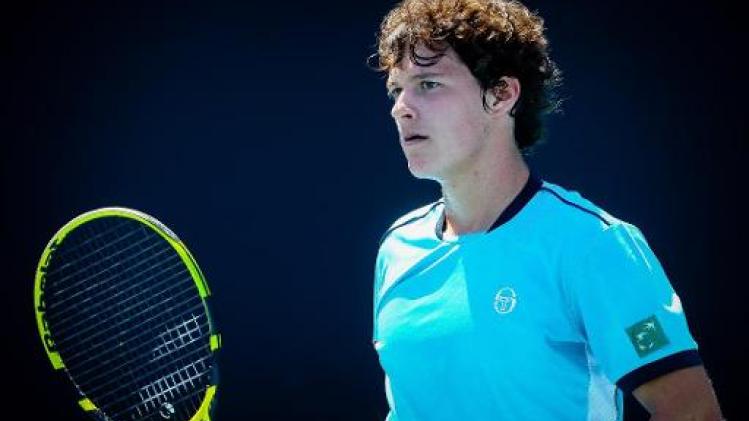 Australian Open - Junior Alexander Hoogmartens in tweede ronde uitgeschakeld