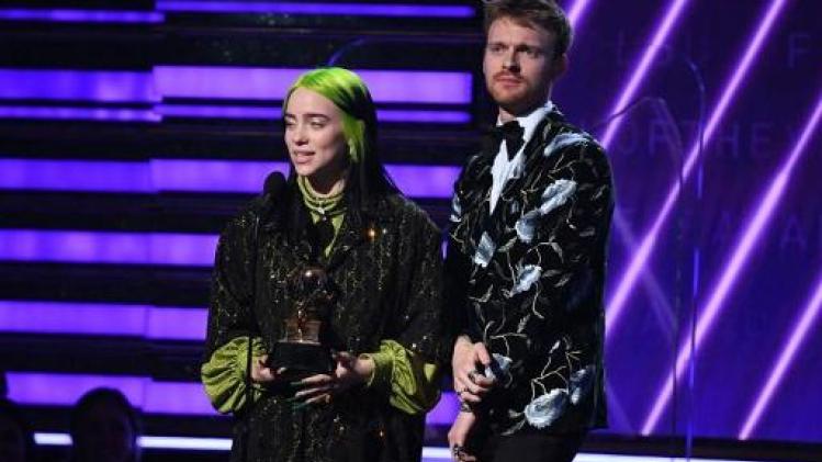 Grammy Awards - Billie Eilish wint awards voor album van het jaar en beste plaat