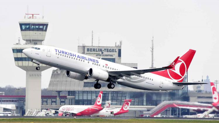 GERMANY-AIRPORT-TEGEL-TURKISH AIRLINES