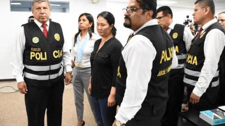 Rechter in Peru beveelt dat oppositieleidster Fujimori opnieuw naar de cel moet