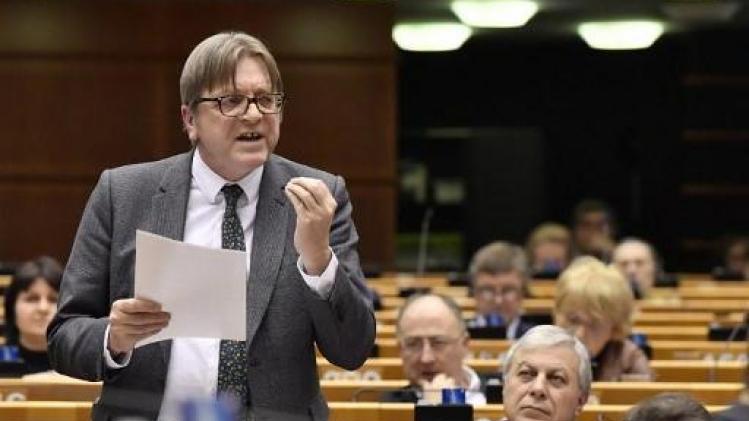 Verhofstadt pleit voor einde aan allerhande uitzonderingen en opt-outs in EU