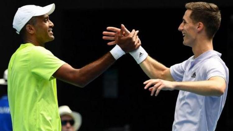Australian Open - Rajeev Ram en Joe Salisbury winnen dubbelspel