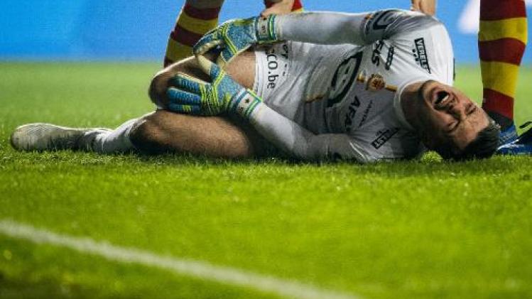 KV Mechelen mist doelman Thoelen de rest van het seizoen met een ernstig kruisbandletsel
