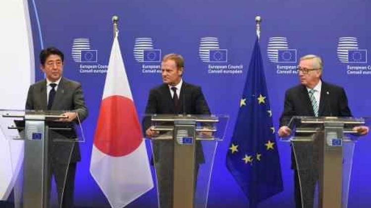 Japan en EU-leiders gaan gesprekken over vrijhandelsakkoord versnellen